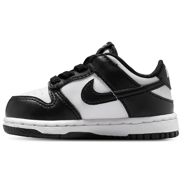 Nike Dunk Low - Boys' Toddler - White/Black/White - Image 2