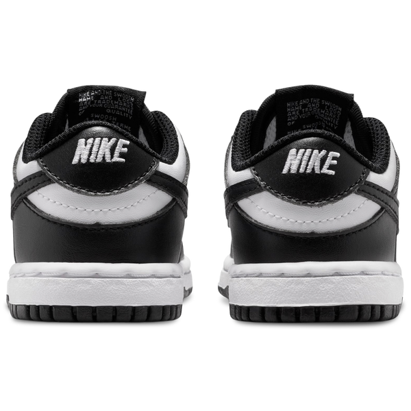 Nike Dunk Low - Boys' Toddler - White/Black/White - Image 3