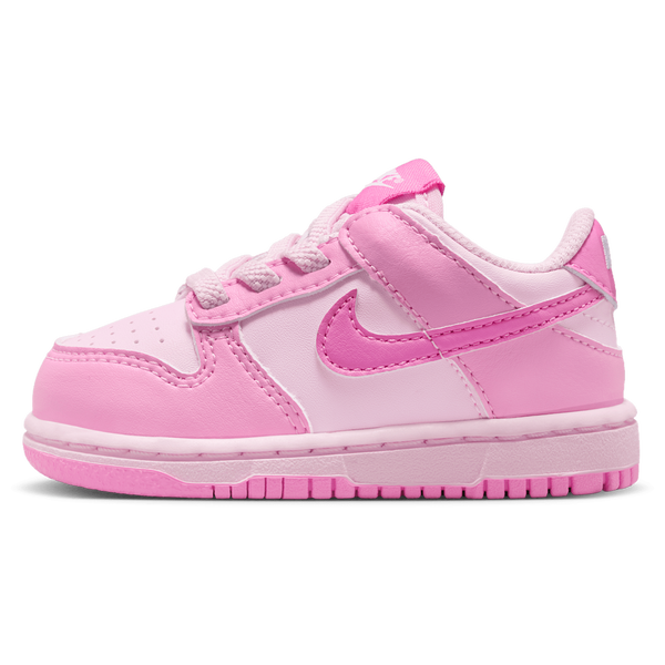 Nike Dunk Low N - Girls' Toddler - Pink Rise/Playful Pink/Pink Foam - Image 2