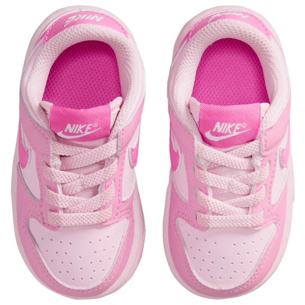 Nike Dunk Low N - Girls' Toddler - Pink Rise/Playful Pink/Pink Foam - Image 4