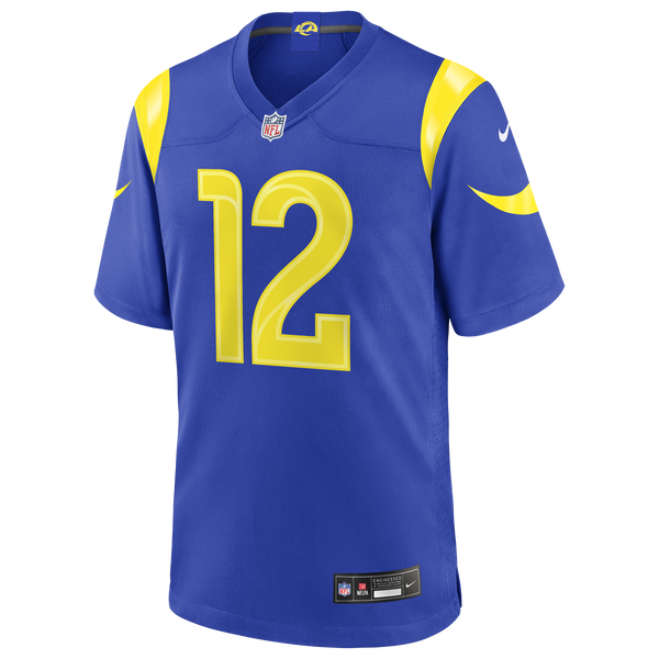 Nike Puka Nacua Rams Game Jersey - Men's - Hyper Royal - Image 2