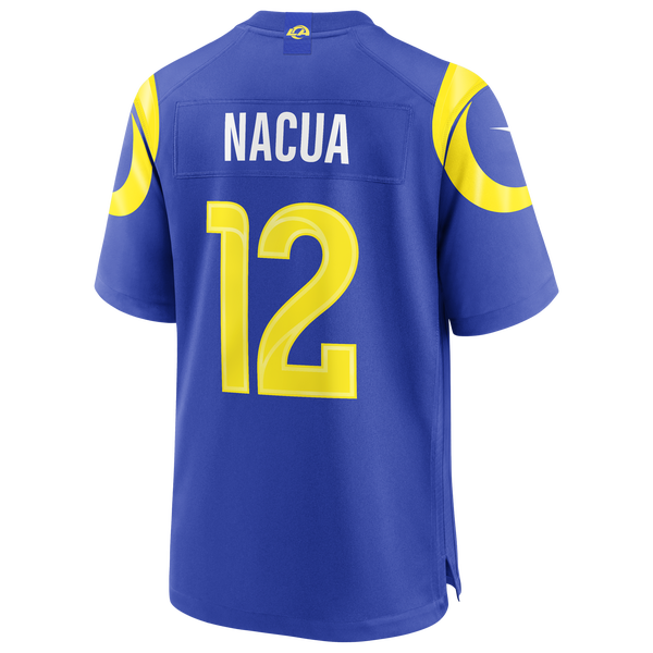 Nike Puka Nacua Rams Game Jersey - Men's - Hyper Royal - Image 3