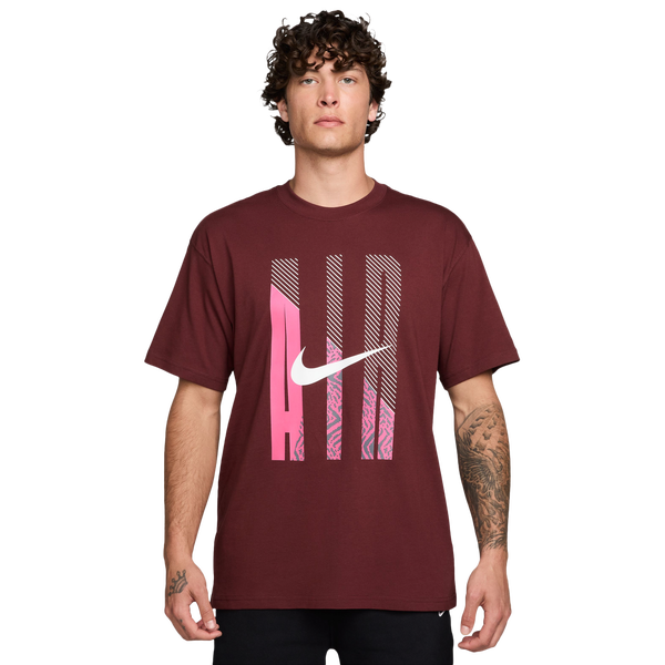 Nike M90 Air T-Shirt - Men's - Dark Team Red