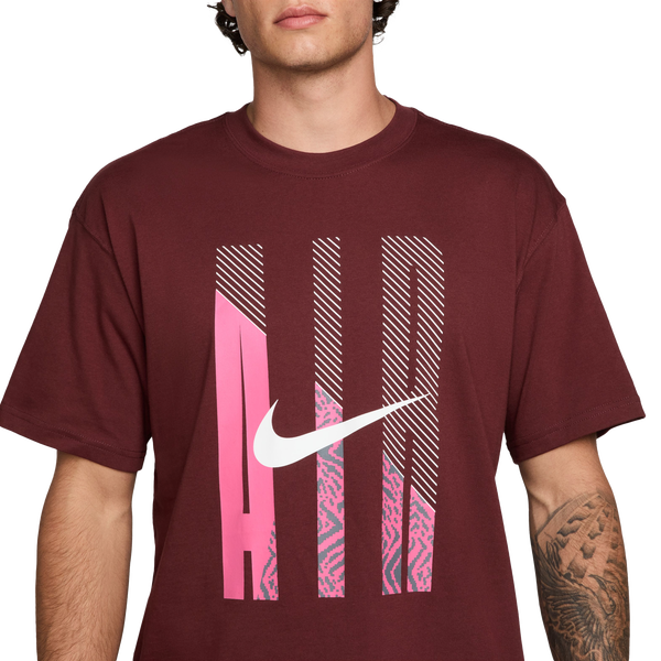 Nike M90 Air T-Shirt - Men's - Dark Team Red - Image 3