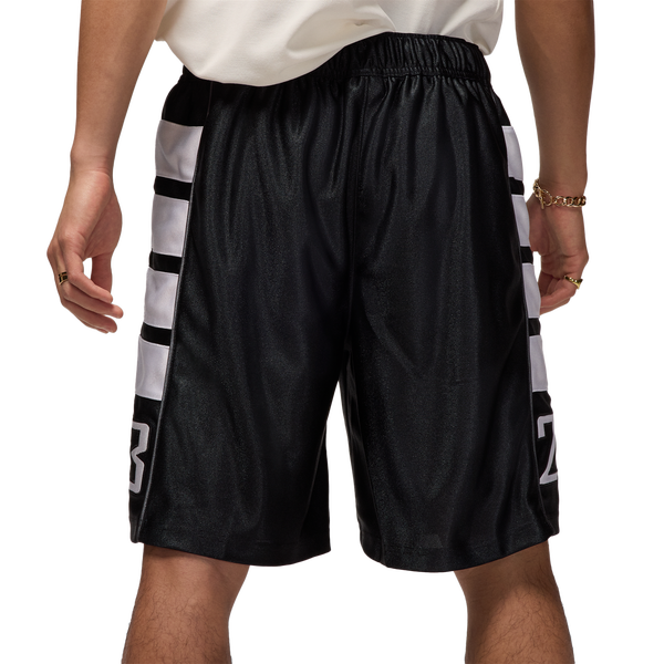 Jordan Essentials Cat Scratch Shorts - Men's - Black/White - Image 2