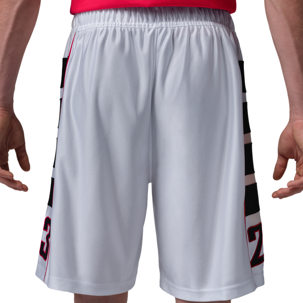 Jordan Essentials Cat Scratch Shorts - Men's - Black/White/White - Image 2