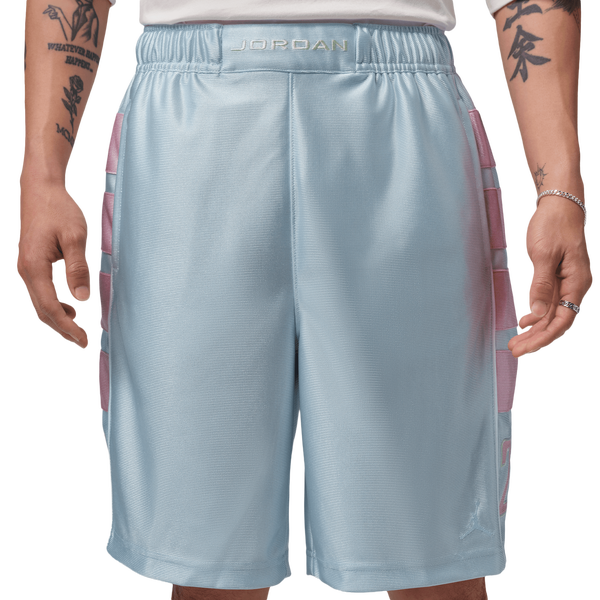 Jordan Essentials Cat Scratch Shorts - Men's - Aura/Iced Carmine