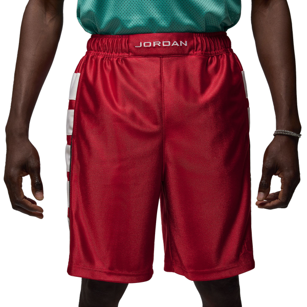 Jordan Essentials Cat Scratch Shorts - Men's - Black/Gym Red