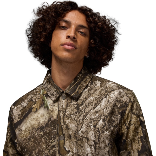 Jordan Flight Chi RLT Jacket - Men's - Sail/Medium Olive - Image 3