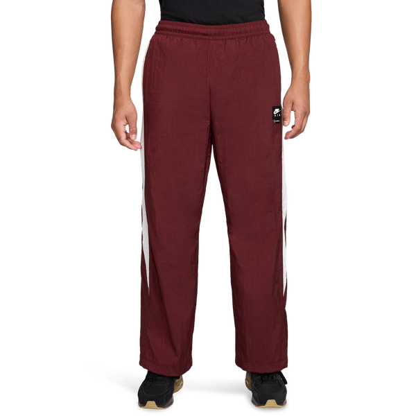 Nike Air Woven Track Pants - Men's - White/Dark Team Red