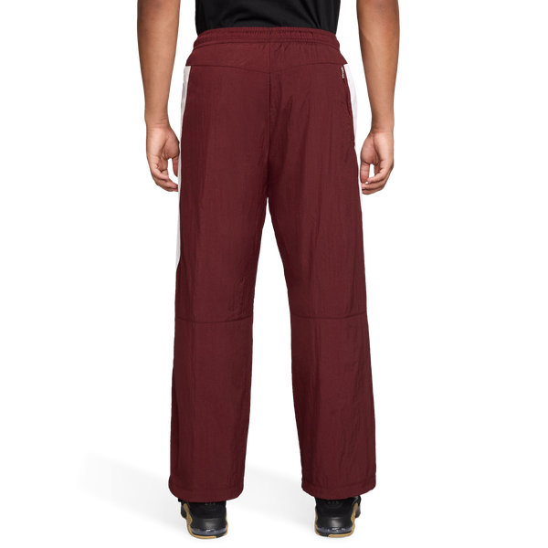Nike Air Woven Track Pants - Men's - White/Dark Team Red - Image 2