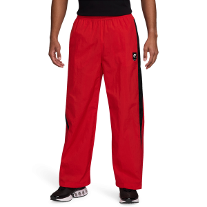 Nike Air Woven Track Pants - Men's - Black/University Red