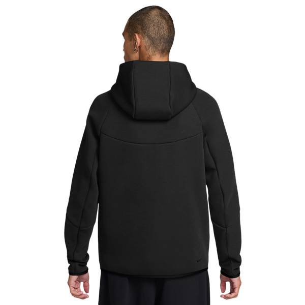 Nike Tech Fleece Full-Zip Windrunner Hoodie - Men's - Black/Black - Image 2