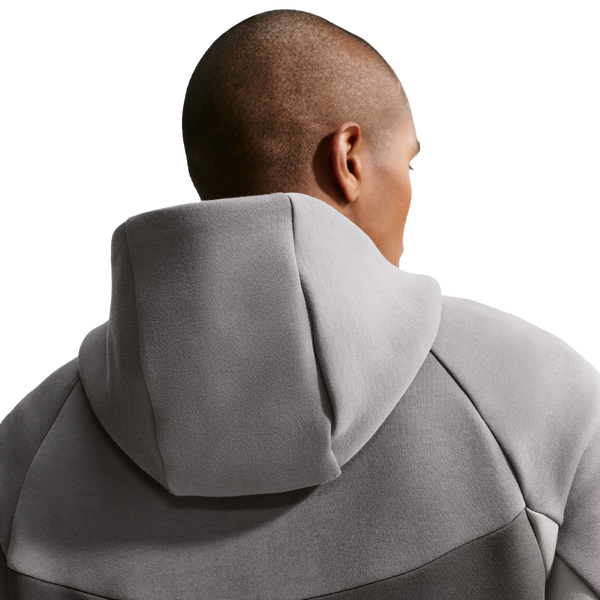 Nike Tech Fleece Full-Zip Windrunner Hoodie - Men's - Pencil Point/Medium Ash/College Grey - Image 4