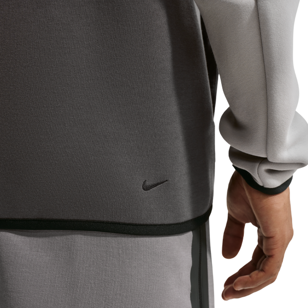 Nike Tech Fleece Full-Zip Windrunner Hoodie - Men's - Pencil Point/Medium Ash/College Grey - Image 6