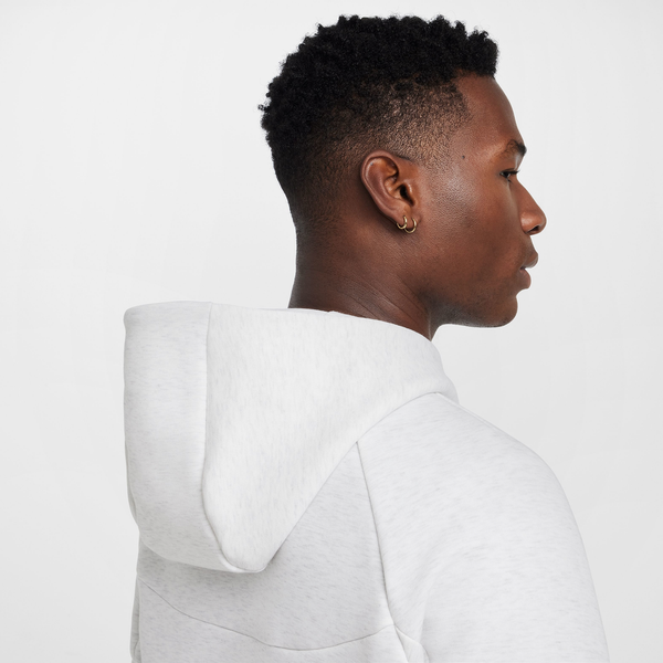 Nike Tech Fleece Full-Zip Windrunner Hoodie - Men's - Black/Birch - Image 4