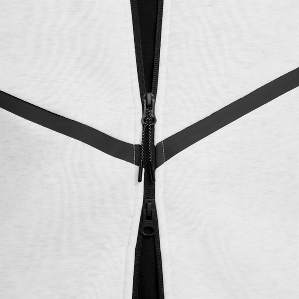 Nike Tech Fleece Full-Zip Windrunner Hoodie - Men's - Black/Birch - Image 5