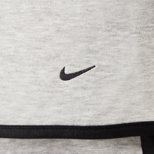 Nike Tech Fleece Full-Zip Windrunner Hoodie - Men's - Black/Dark Grey Heather - Image 7