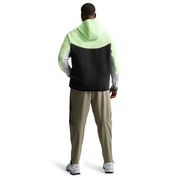 Nike Tech Fleece Full-Zip Windrunner Hoodie - Men's - Lt Liquid Lime/Anthracite/Lt Smoke Grey - Image 6