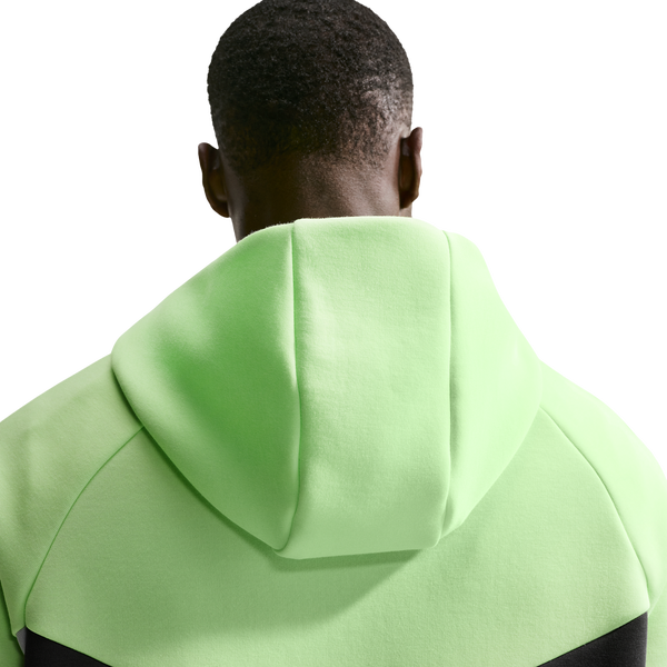 Nike Tech Fleece Full-Zip Windrunner Hoodie - Men's - Lt Liquid Lime/Anthracite/Lt Smoke Grey - Image 8