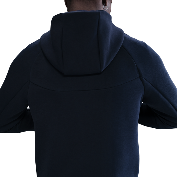 Nike Tech Fleece Full-Zip Windrunner Hoodie - Men's - Obsidian/Black - Image 2
