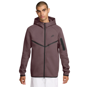 Nike Tech Fleece Full-Zip Windrunner Hoodie - Men's - Brown/Black