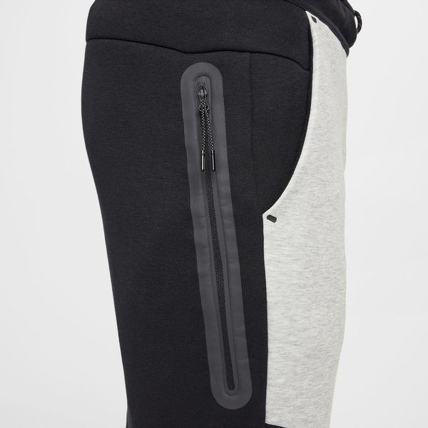 Nike Tech Fleece Jogger - Men's - Black/Dark Grey Heather - Image 7