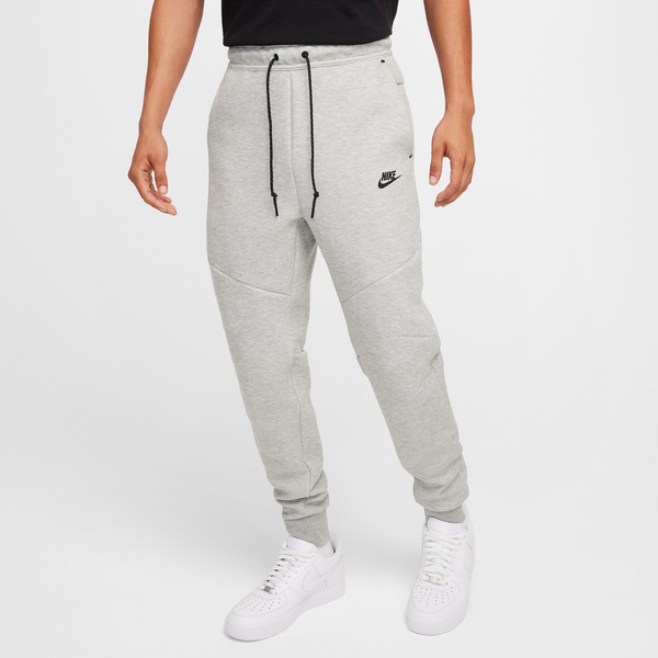 Nike Tech Fleece Jogger - Men's - Dark Grey Heather/Black - Image 2