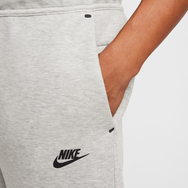 Nike Tech Fleece Jogger - Men's - Dark Grey Heather/Black - Image 4