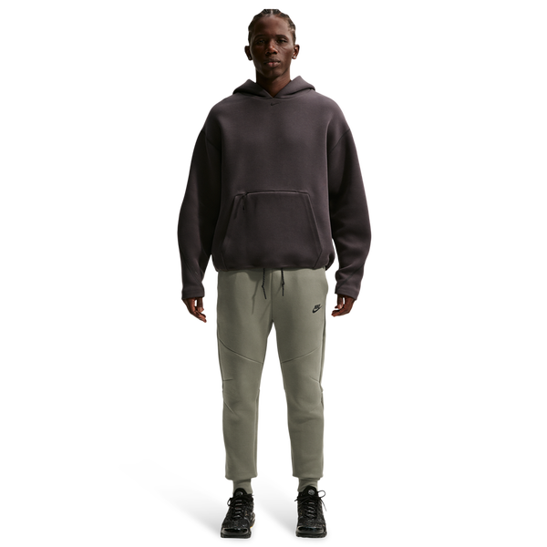 Nike Tech Fleece Jogger - Men's - Silver Sage/Black - Image 6