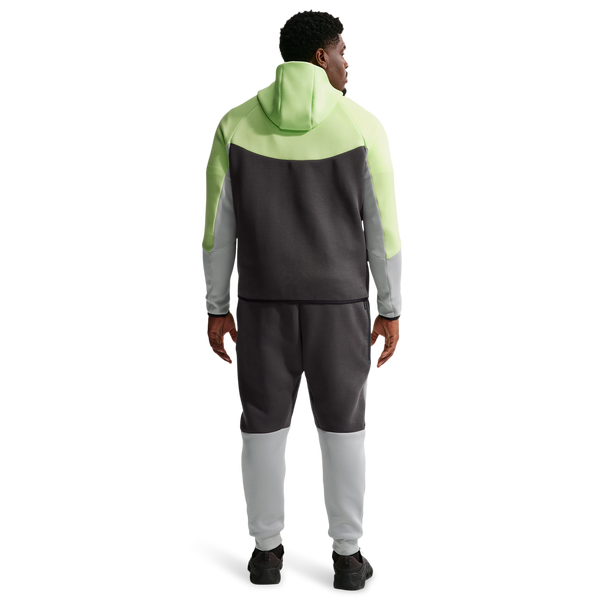Nike Tech Fleece Jogger - Men's - Lt Liquid Lime/Anthracite/Lt Smoke Grey - Image 7
