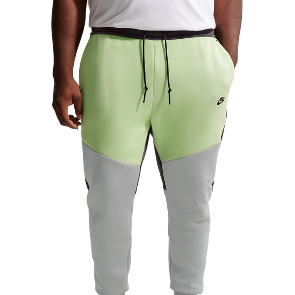 Nike Tech Fleece Jogger - Men's - Lt Liquid Lime/Anthracite/Lt Smoke Grey - Image 8