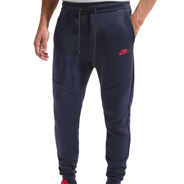 Nike Tech Fleece Jogger - Men's - Speed Red/Obsidian