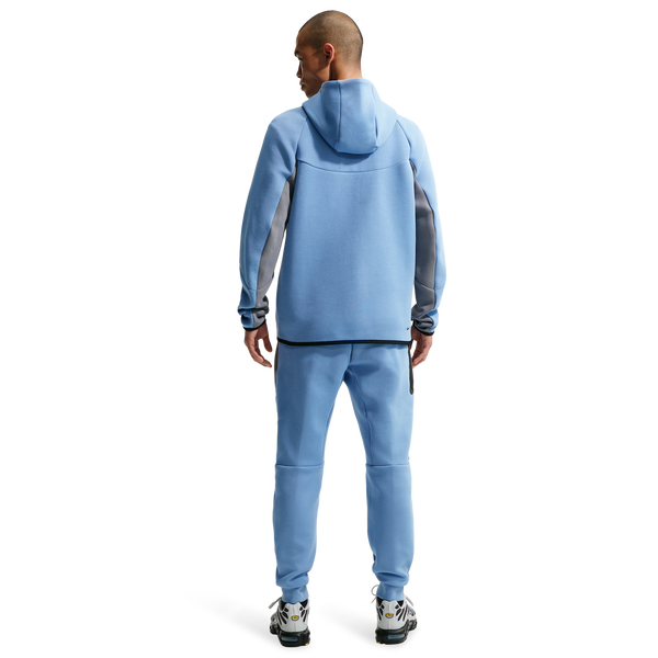 Nike Tech Fleece Jogger - Men's - Work Blue/Black/Cool Grey - Image 4