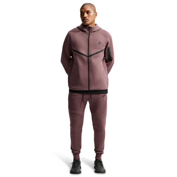 Nike Tech Fleece Jogger - Men's - Black/Tattoo - Image 3