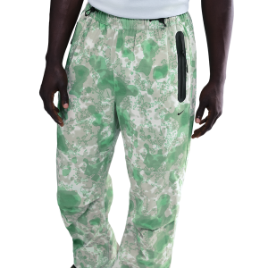 Nike Tech Woven Pant AOP - Men's - Black/Light Silver