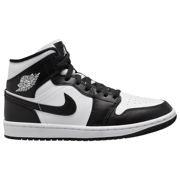 Jordan AJ 1 Mid 365 - Women's - White/Black - Image 2