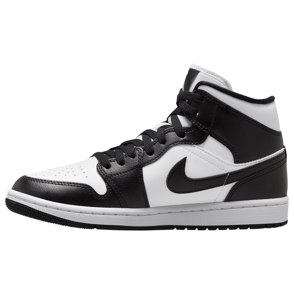 Jordan AJ 1 Mid 365 - Women's - White/Black - Image 3