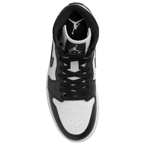 Jordan AJ 1 Mid 365 - Women's - White/Black - Image 4