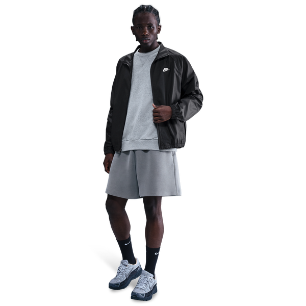 Nike CLUB ROSCOE FZ JACKET - Men's - White/Black - Image 3