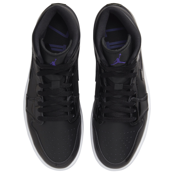 Jordan AJ 1 Mid SE - Men's - Purple/White/Black - Image 4