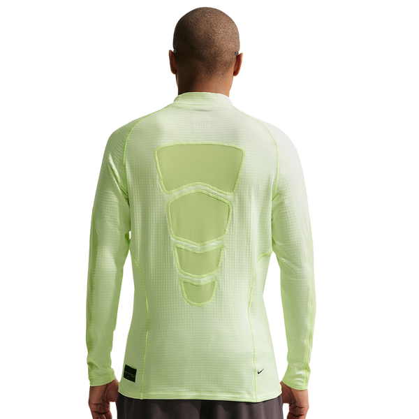 Nike Tech Pro Layer L/S Thermal Top - Men's - Volt Tint/Lt Liquid Lime/Lt Liquid Lime - Image 2