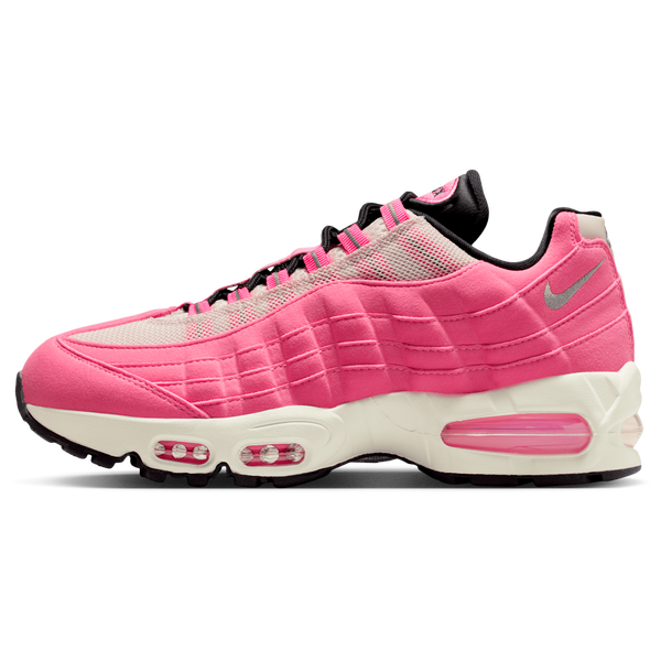 Nike Air Max 95 SE - Women's - Pink Glow/Mtlc Silver/Off Noir - Image 2