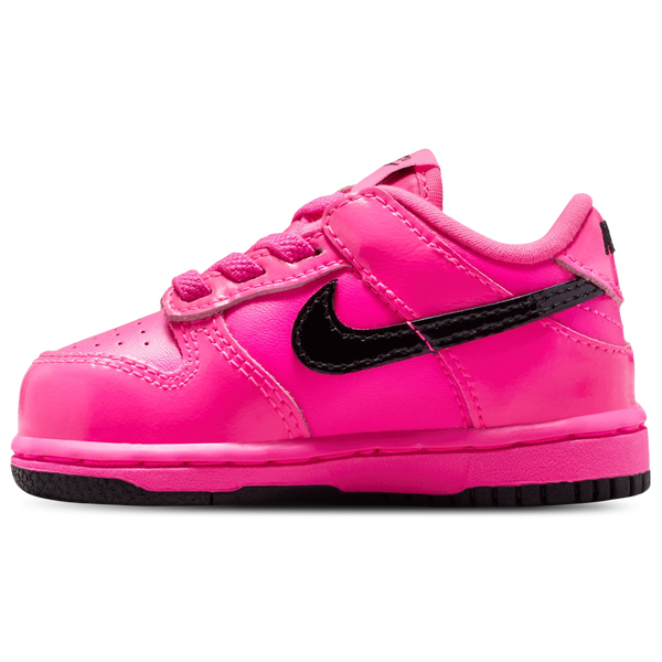 Nike Dunk Low BTE - Girls' Toddler - Pink Blast/Black - Image 2