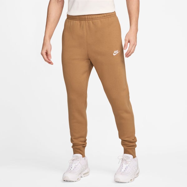 Nike Club Joggers - Men's - Flax/White - Image 2