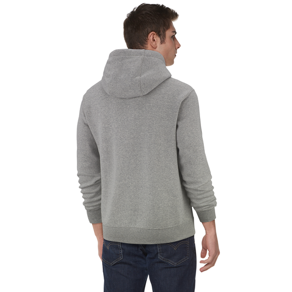 Nike GX Club Hoodie - Men's - Dark Grey Heather/White - Image 2
