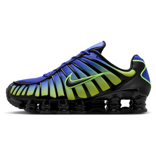 Nike Shox TL - Men's - Black/Lapis/Volt Ice - Image 2