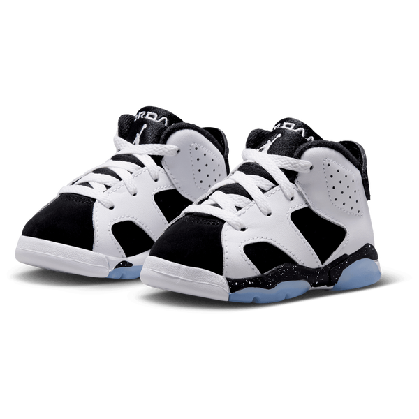 Jordan Retro 6 - Boys' Toddler - Black/White/Black - Image 6