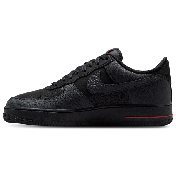 Nike Air Force 1 Low LE - Men's - Black/Tough Red/Dark Smoke Grey - Image 2