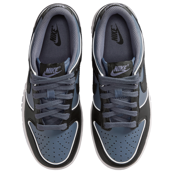 Nike Dunk Low SE - Boys' Grade School - Black/Lt Carbon/White - Image 4